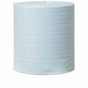 Industriaft&oslash;ring ark, Tork, W10 Airlaid Sensitiv Cleaning, 1 lag gr&oslash;n/bl&aring; 165mm x 60.00m, kasse a 4