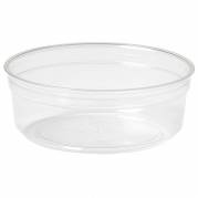 Sk&aring;l, Duni Crystal Deli 250 ml,116x116x44mm RPET, transparent, karton a 350 stk