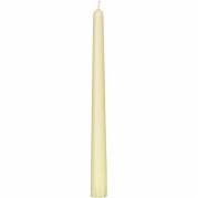 Lys, 250 x 22 mm, Voks, off white, 7h pakke a 50 stk