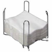 Servietdispenser, 1/4-fold Metal, chrome 180mmx180mm