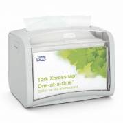 Servietdispenser, Tork, N4, Gray/Clear gr&aring;/transparent 201mmx150mm