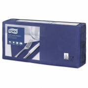Frokostservietter, Tork, Advanced 1/4-fold, 3 lag, m&oslash;rkebl&aring; 326mmx330mm, 16g/m2, karton a 1500 stk F