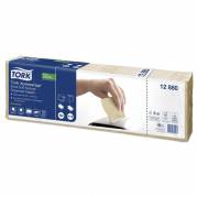 Servietter til dispenser, Tork, N4 2-fold Natur Premium, 2 lag, natur 165mmx213mm, pakke a 8000 stk