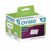 Navneskilt, Dymo 41x89mm hvid, rulle a 300 etiketter