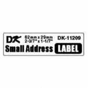 Etiket, Brother, DK11209 29x62mm hvid, rulle a 800 etiketter