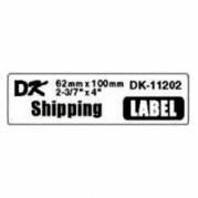 Etiket, Brother, DK11202 62x100mm hvid, rulle a 300 etiketter