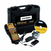 Labelprinter, Dymo Rhino 5200 Proff. Kit gul
