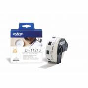 Etiket, Brother, DK11218 24x24mm hvid, rulle a 1000 etiketter