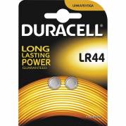Knapcellebatteri, Duracell, LR44 pakke a 2 stk