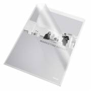 Plastomslag, Esselte transparent 115&micro;m, 210x297mm, plastik pakke a 10 stk
