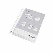 Plastlomme, Esselte transparent 85&micro;m, 148x210mm pakke a 10 stk