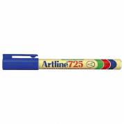 Marker, Artline, EK725, 0,4MM, Spids bl&aring;, permanent