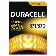 Knapcellebatteri, Duracell 1,5V Silver oxide, 371/370 pakke a 1 stk