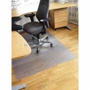 Stoleunderlag, Matting, 900x1200 2,1mm, uden pigge, plastik, transparent