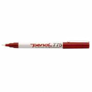 Marker, Penol, 775, 0,5MM, Spids, r&oslash;d permanent