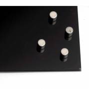 Magneter, Naga 10x10, metallic pakke a 4 stk