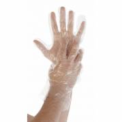 Engangshandsker, L HDPE I dispenser&aelig;ske HDPE, transparent, pakke a 500 stk