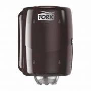 Aft&oslash;ringspapir dispenser, Tork, M2 sort/r&oslash;d 248mmx232mm x 360mm