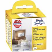 Adresseetiketter, Avery, AS0722430 101x54mm hvid, rulle a 220 etiketter FSC Mix Credit