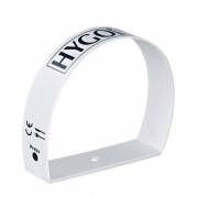 Engangshandsker, Handsker, Clean Hands Plastikring uden magnet, Polyacryle hvid, pakke a 5 stk