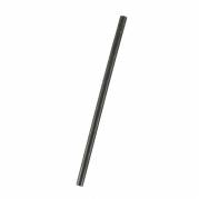 Suger&oslash;r, Rund, 205 x 6 mm indvendig diameter 6.0 mm, Papir, sort pakke a 250 stk, F&oslash;devaregodkendt