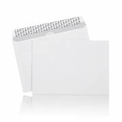 Mailman, langsiden &aring;ben, hvid Permanent (DP 37), peel&seel pakke a 500 stk palle a 72 kassees, 10199