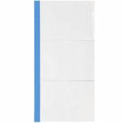 Telefonblok, Bantex, 3-section, hvid 120x240mm, 60g/m2