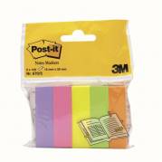 Marker pad, Post-it, 5 farver assorteret pakke a 5 stk, 100 % PEFC Certified