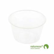 Dressingb&aelig;ger, Rund 120 ml, &Oslash; 70, h&oslash;jde 47 PLA, transparent, pakke a 100 stk