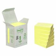 Post-it, Post-it, Environment, gul, 38 x51mm, pakke a 6 stk