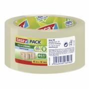 Pakketape, TESA ecoLogo, 50 mm x 66.00 m 57 &micro;m, kernediameter: 76 mm, Rulle, PP Solvent, low noise,