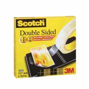 Tape, Scotch 665, 12mmx9.00m, Klar, pakke a 12 ruller