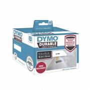 Etiket, Dymo Durable 19x64mm hvid, rulle a 900 etiketter