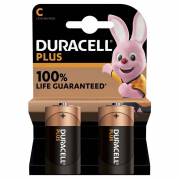 Batteri, Duracell PLUS POWER, C pakke a 2 stk