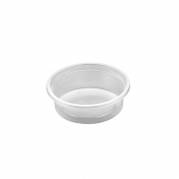 Plastbakke, 3050, Rund, &Oslash; 101, h&oslash;jde 40 PP, transparent, karton a 1000 stk