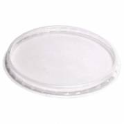 L&aring;g t/plastbakke, F&aelig;rch, 10-250, Rund &Oslash; 105, h&oslash;jde 8 PP, transparent, pakke a 100 stk F&oslash;devaregodken