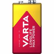 Batteri, Varta, 9V Longlife Max Power pakke a 1 stk