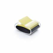 Notes dispenser, Post-it, Pro, sort til 76x76mm + 1 blok