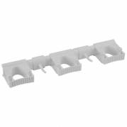 V&aelig;goph&aelig;ng, Vikan, Hi-Flex System, hvid 420mmx87mm