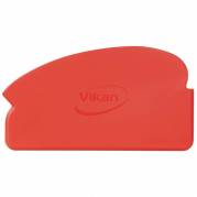 Skraber, Vikan Hand squeegee w/minim handle, r&oslash;d 2mmx165mm