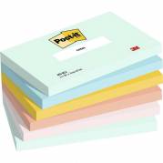 Notes, Post-it, Super sticky, assorteret 127x76mm, pakke a 6 stk