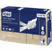 Papirh&aring;ndkl&aelig;der ark, Tork, Advanced, H2 2 lag, natur 213mmx240mm, karton a 3750 stk FSC Mix Credit