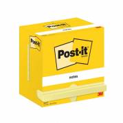 Post-it, Post-it, Notes, gul, 127x76mm pakke a 12 stk, 100% PEFC Certified