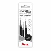 Refill, Pentel EnerGel, LRN5-3A, 0,25MM sort