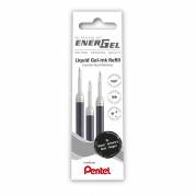 Refill, Pentel EnerGel, LRN7-3A, 0,35MM sort
