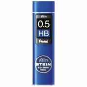 Miner, Pentel Recycology, C275-HBO 0,5MM, HB, sort, pakke a 40 stk