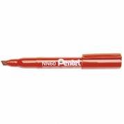 Marker, Pentel Recycology, NN60, 4-6MM Skr&aring; spids, r&oslash;d, permanent