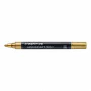 Paintmarker, Staedtler Lumocolor, 349-11 Rund, guld, permanent
