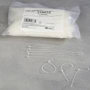 Kabelbinder, 127 mm, PP transparent white, karton a 1000 stk secur-a-tie 127mm