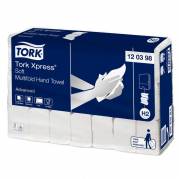Papirh&aring;ndkl&aelig;der ark, Tork, Advanced, H2 2 lag, hvid 212mmx255mm, karton a 3780 stk FSC Mix Credit